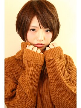 スナフ(snuf) 『snuf.』黄金バランス☆綺麗なシルエットのショートボブ♪