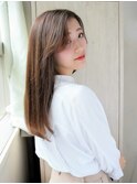 ナチュラルストレート センターパート★★