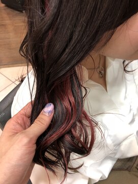 モードケイズ 阿倍野店(MODE K’s) インナーカラーレッド