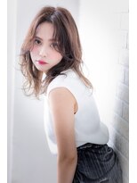 ヘアーアートシフォン 池袋西口店(Hair art chiffon)&nbsp;マッシュ黒髪簡単スタイリングカールフェミニンボブボルドー小顔