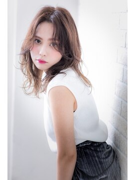 ヘアーアートシフォン 池袋西口店(Hair art chiffon) マッシュ黒髪簡単スタイリングカールフェミニンボブボルドー小顔