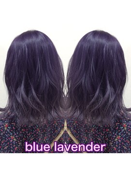 ヘアーメイク トレコローリ(hair make trecolori) 【trecolori 津田沼】ブルーラベンダー