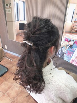 マイスペース(MY SPACE) ハーフアップセット