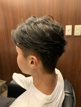 ヒロギンザ 御徒町店(HIRO GINZA) ツーブロックナチュラル七三(理容室/メンズカット/上野御徒町)