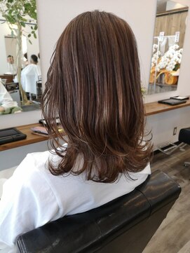 フラッグ ヘアー 天神西通り店(Flag HAIR) イルミナカラー☆ハイライトカラー
