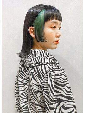タイドヘア 茨木店(TIDE HAIR) アクセントカラー/デザインスタイル