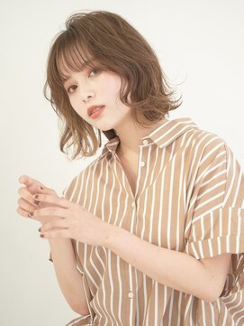 ルクスドレ 新宿(Luxe doree') くびれヘア/アースカラー/地毛風カラー/大人ヘルシー[新宿駅]