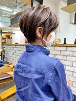 アヴァロン(AVALON) 絶壁解消/ひし形/前下がり/大人ショートボブ/30代/40代★猪狩★