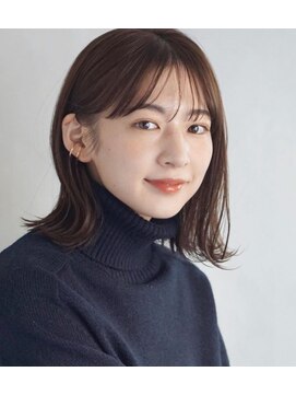 ガーデン ジングウマエ(GARDEN jingumae) シースルーバング/切りっぱなしボブ/レイヤー/ショコラブラウン