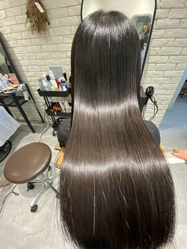 アンジュール 荒田店(UNJOUR.) 【髪質改善】PREMIUMストレート/30代40代50代