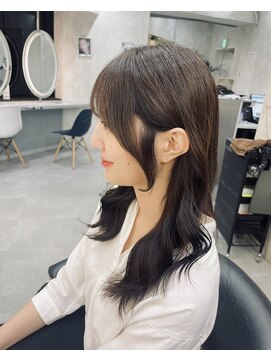 ロンドアヴァントゥス 池袋(Lond aventus) 韓国レイヤー/韓国風/ボブ/髪質改善/黒髪/ブリーチなし〔池袋〕