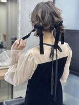 ビューティーサロン ガーデン(beauty salon garden)&nbsp;成人式に！ゆるっとツインお団子 ☆ 担当 蒼 ☆