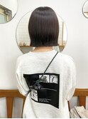 【haif】パツッと切りっぱなし外ハネボブ