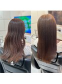 【ONE HAIR】ONEHAIR式艶髪特化縮毛矯正☆