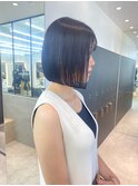 黒髪でも可愛い前下がりボブ【久保田夢美】横浜ワンカール