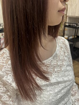 スカイ(SKY) レイヤーカット / ピンクベージュ / ブリーチなし