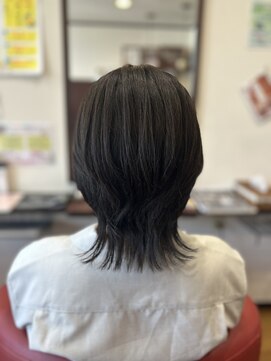 ヘアモード 美結(hair-mode) ネオウルフ/ボブウルフ/マッシュウルフ/カッコ可愛い