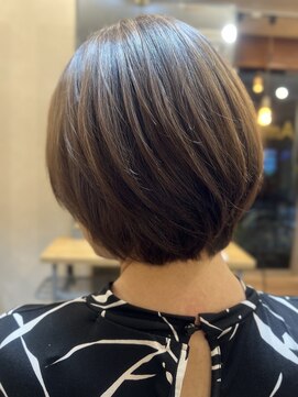アメリ ココロ 南森町店(Ameri cocoro.) 【アッシュブラウン/ショート/似合わせボブ】#Ameri  #南森町