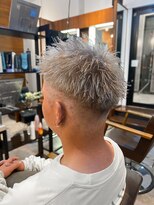 アイリーヘアデザイン(IRIE HAIR DESIGN)&nbsp;【IRIE HAIR赤坂】ブリーチ×ハイトーン×スパイキーショート