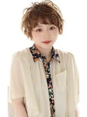 【Frames高崎】『つや感スタイリング☆』柔らかカールショート