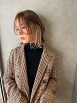 ミエル ヘア 新宿(miel hair) イヤリングカラー