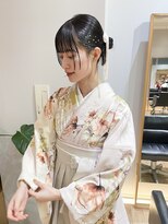 ジェノ(JENO by apish) 袴着付け/ヘアセット