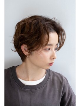 コエバイロゼオ(coe by Roseo) ショートボブ×ニュアンスカール2