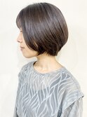 【morio成増/一戸】大人かわいい丸みショートボブ