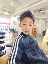 スーハ 恵比寿(SUUHA) キッズカット/おしゃれボウズ/モヒカンショート/子連れ歓迎