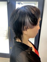 シアン(cyan.)&nbsp;マッシュウルフ/インナーカラー