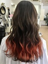 ヘアースタジオブランシェ 新川店(hair studio branche) 狐カラーロングスタイル