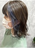 #グレージュカラー#フェイスフレーミングカラー#インナーカラー#