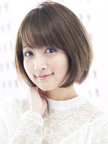 ビューティーアンドケアカロン(Beauty and Care CALON) 【銀座】オリーブグレージュの丸みシルエットの大人ボブスタイル
