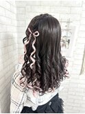 ハーフツイン髪リボンアレンジ♪♪