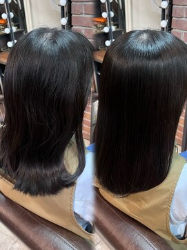 スット 渋谷(slut) くせ毛改善ストレート