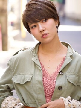 コモン 学芸大学(COMON) 暗めカラー/フェイスフレーミング[学芸大学駅/ドライカット]