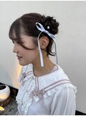 くらげヘアアレンジ