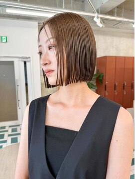 ノエ(noe) ミディアムヘア/デザインカラー/フェイスフレーミング/栄r174