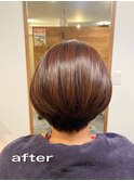 【うねりを頭皮に優しく改善】頭皮骨格調整カット