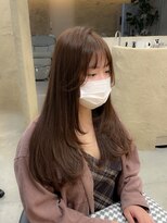 ウリ 横浜(uli)&nbsp;【arin指名限定】レイヤーカット×ベージュカラー