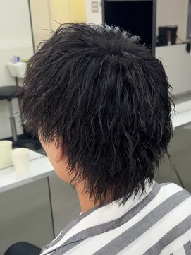 プルーブトウキョウ 渋谷(PROVE TOKYO) メンズウルフ　ツイストスパイラルパーマ