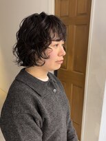 ナループロアツム(Nalu pu loa Tsum)&nbsp;朝ラクボブパーマ大きめカールパーマレイヤーボブウェーブパーマ