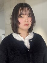 ミース(MIES) 姫レイヤーカット/ミディアムレイヤー/担当者あまね