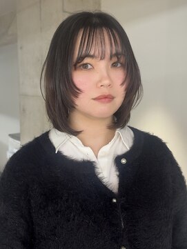 ミース(MIES) 姫レイヤーカット/ミディアムレイヤー/担当者あまね