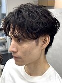 MEN’S HAIR/波巻ツイストスパイラル/フェザーパーマ/錦糸町
