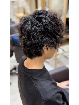 アグ ヘアー ナッツ 秦野店(Agu hair nuts) シャドウパーマ/マッシュ/メンズパーマ