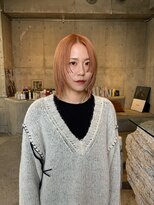 ペト(peto) 【Tsuki】orange pink/bob