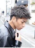 アップバングショート