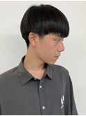 【メンズ 松戸 岩口】学生向け黒髪重めマッシュショート