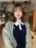 アルジャーノンシロ(ALGERNON shiro)&nbsp;くびれ巻き/ハイトーン/ミディアム【石川　駿之介】